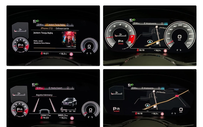 Audi A4 cena 99900 przebieg: 150000, rok produkcji 2020 z Ełk małe 742